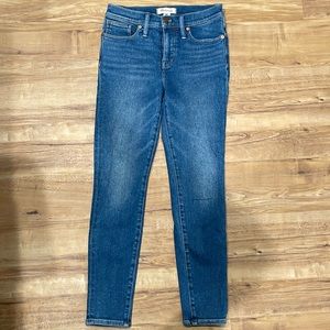 Madewell 9” Mid-rise skinny jeans